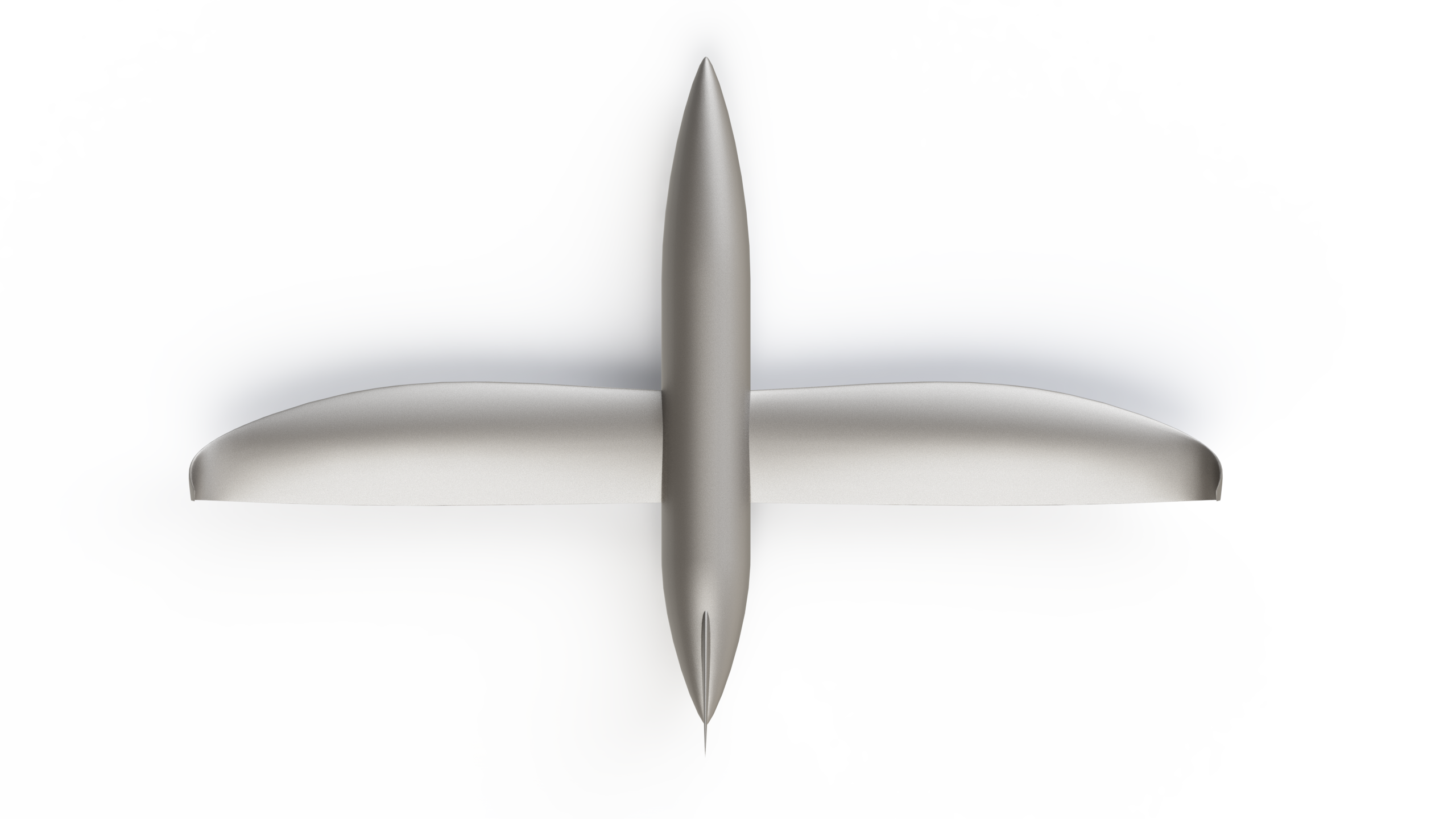 用于CFD分析的简单飞机