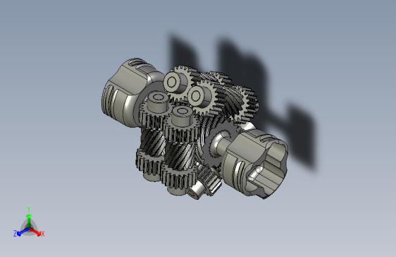 FSAE赛车用托森差速器=差速器