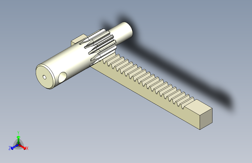 rack+and+pinion+(+PCremalheira+)=齿轮齿条机构