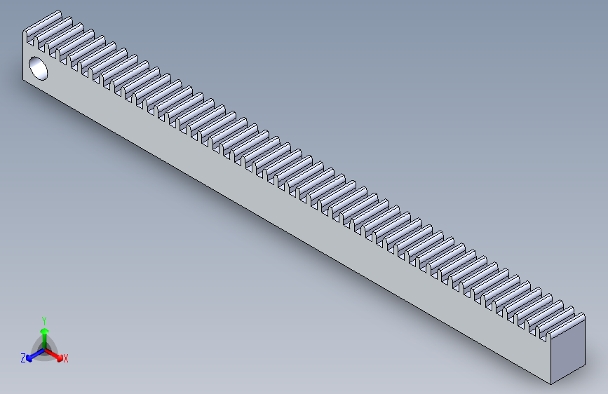 rack+and+pinion+gear+solidwork+齿条和齿轮SolidWorks=齿轮齿条机构