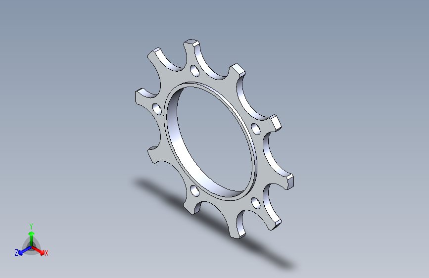 SolidWorks+齿轮=链条链轮