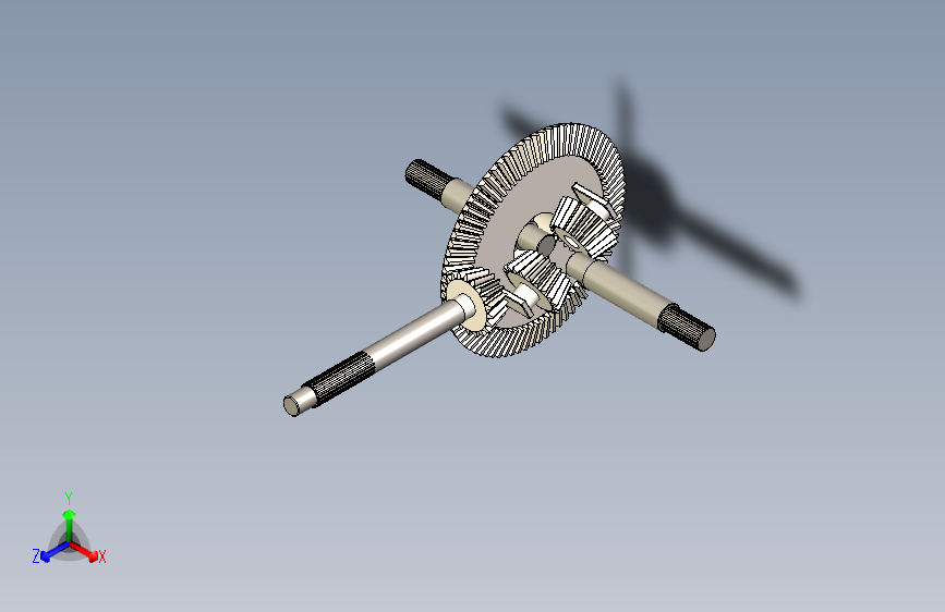 SolidWorks中的汽车差速器设计=差速器