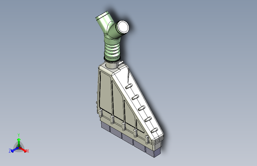 CFD - ANSYS - 空气管道