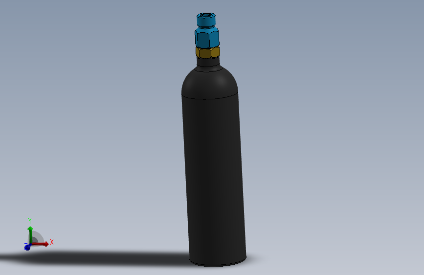 TIPPMANN 12盎司CO2彩弹气罐及适配器到CGA320