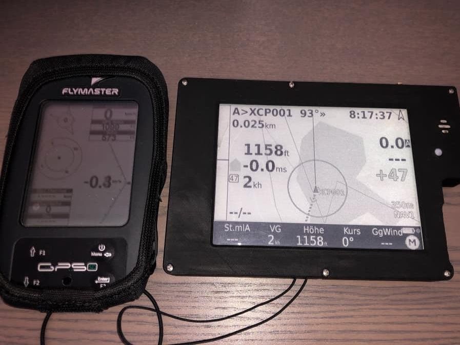 Vario Kobo Glo Airwhere_FANET 与 BlueFly 和 RF Lora