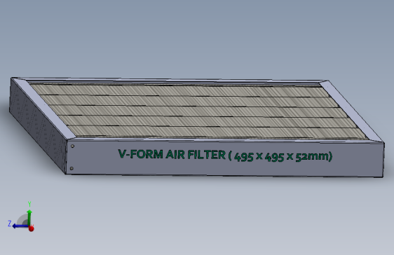 V形空气滤清器