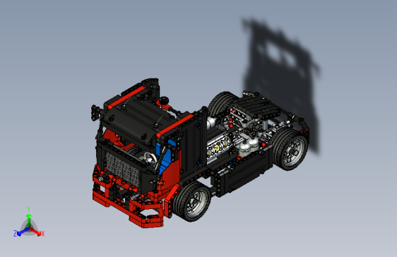 乐高Technic+-+赛车卡车=差速器