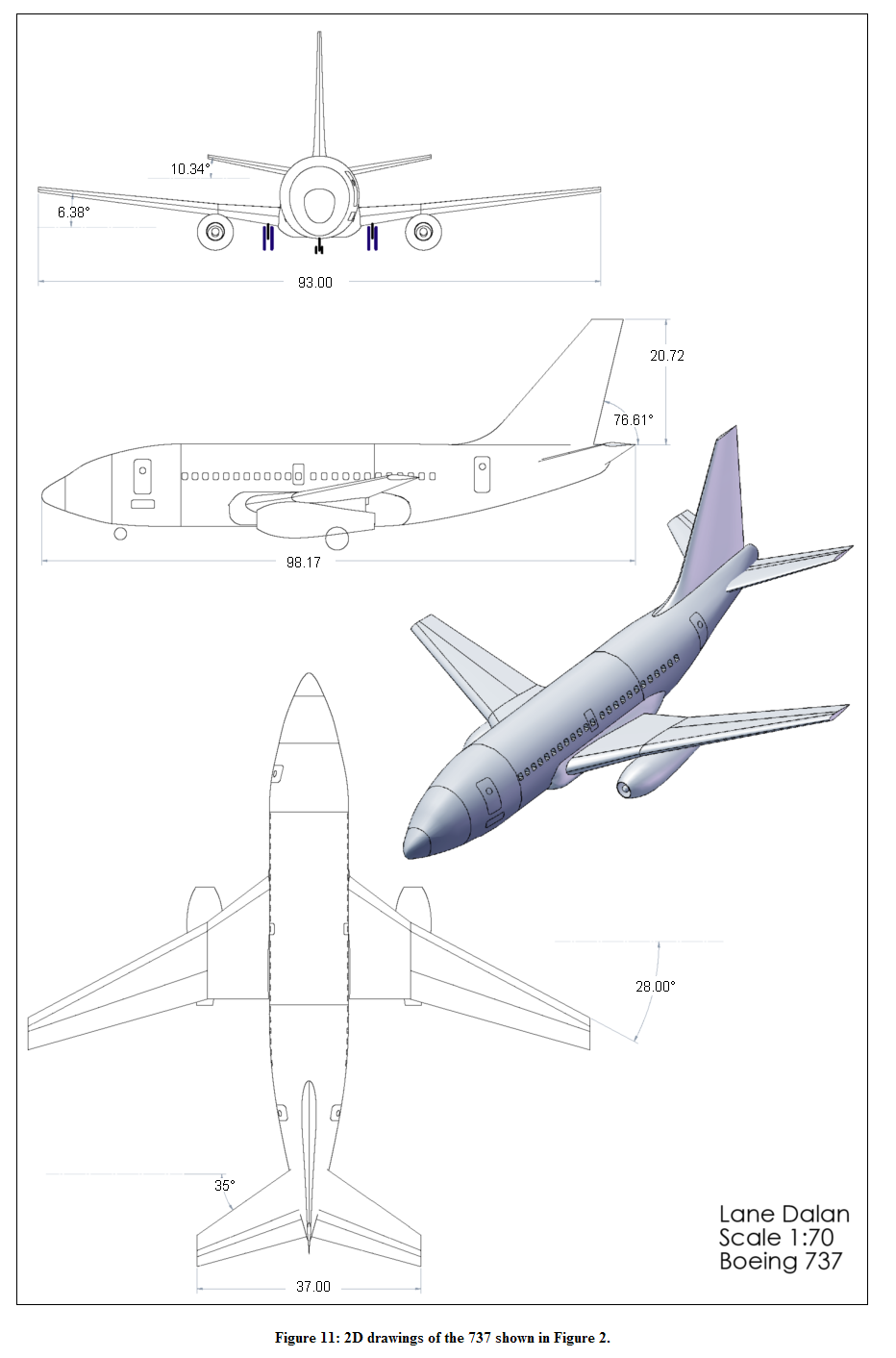 飞机（波音737）