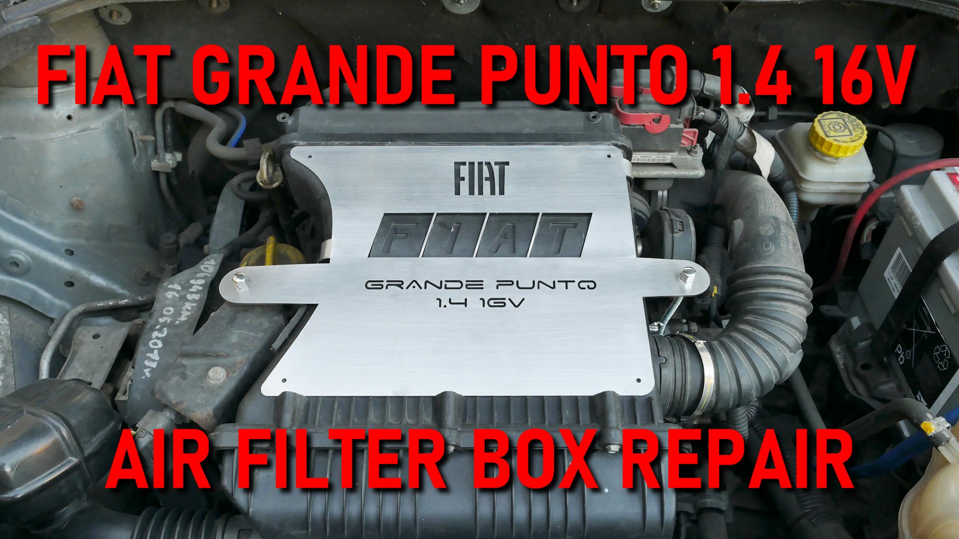菲亚特Grande Punto 1.4 16V AIR 空气滤清器盒 黑客