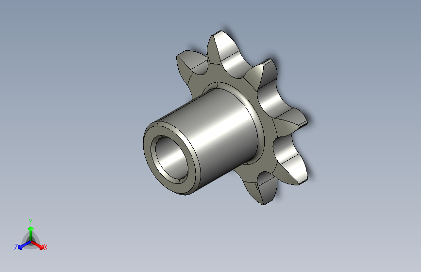 链轮+8+Z+(03-1)+5x2.5mm+DIN+8187-ISO_R+606=链条链轮