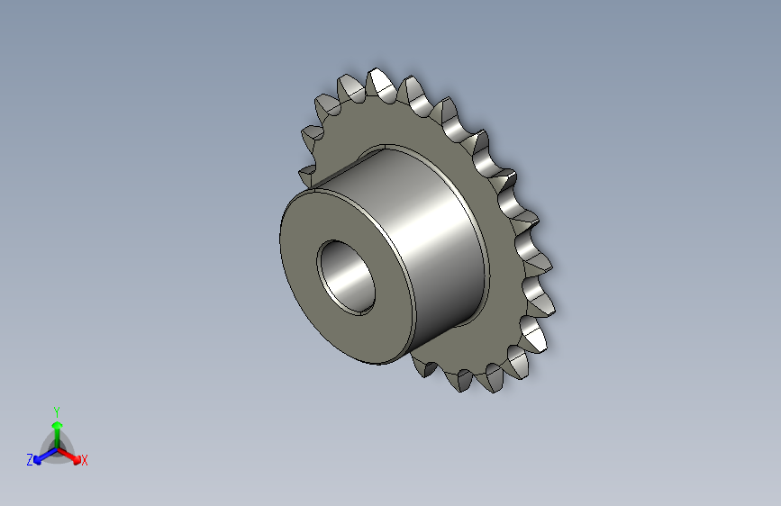 链轮+21+Z+(03-1)+5x2.5mm+DIN+8187-ISO_R+606=链条链轮