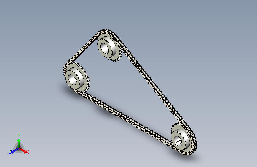 链与链轮机构设计+在Solidworks中+-+由MD+RASHID=链条链轮