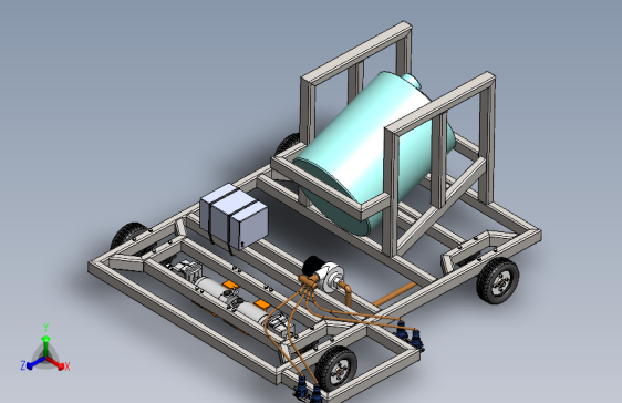 机器人道路标记 SOLIDWORKS