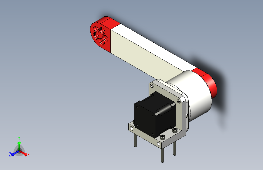 与+Harmonic+drive+Nema+17+连接用于+3D+打印