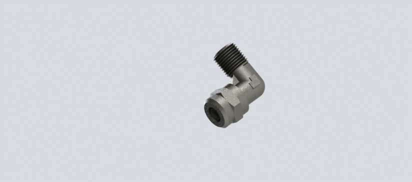 空气连接 6mm 软管到 1_8_ 线螺纹