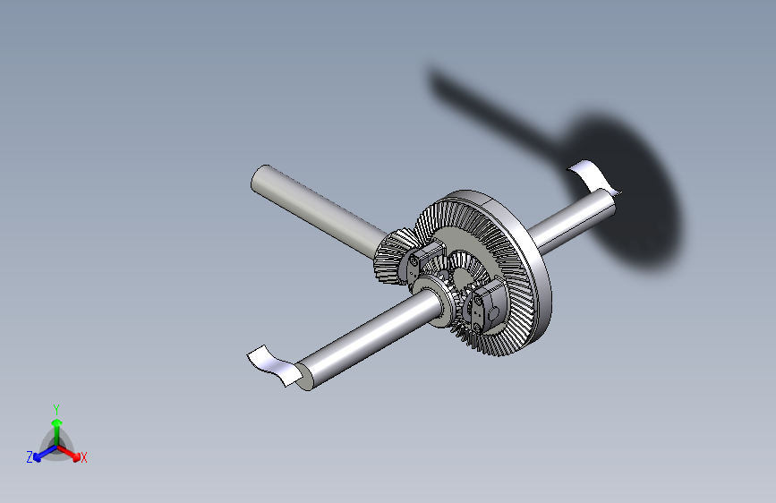 在CATIA+V5R21中模拟差动机制=差速器