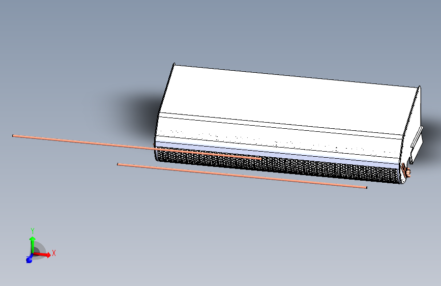 路虎发现者和卫士中间冷器 - 水空气塔顶 - 车顶安装。