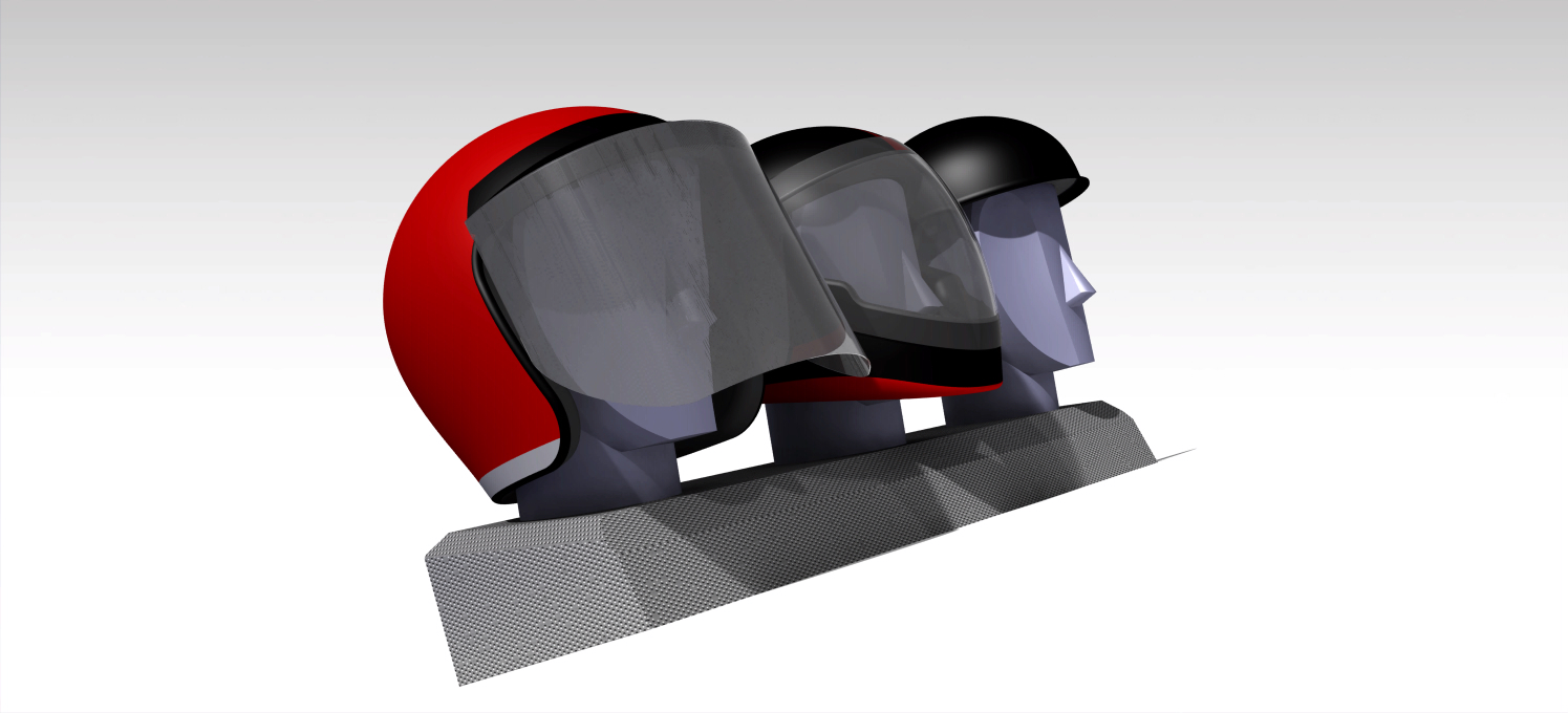 摩托车头盔类型系列