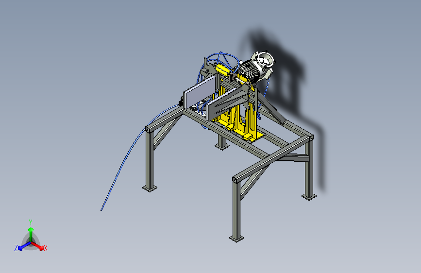 喷涂线气缸支架