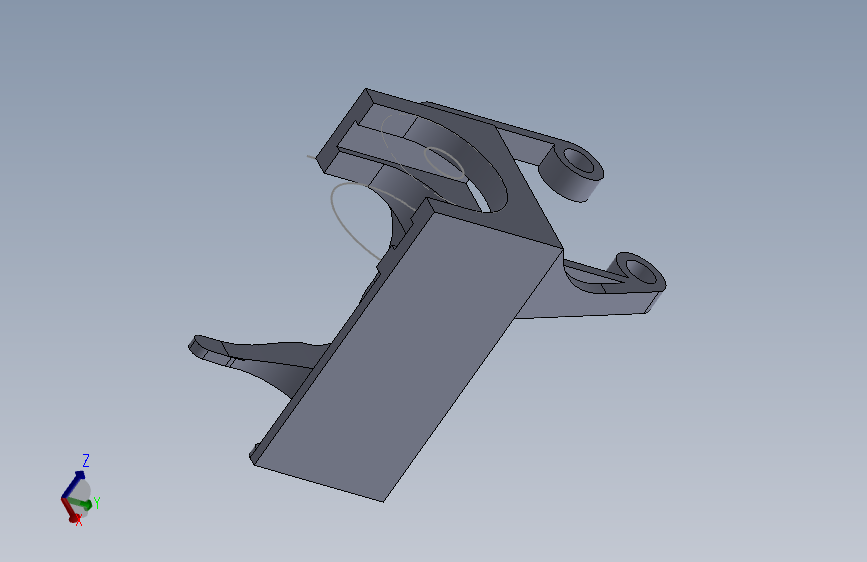 适用于 Ultimaker 2+ 打印头的 30cc 注射器固定器