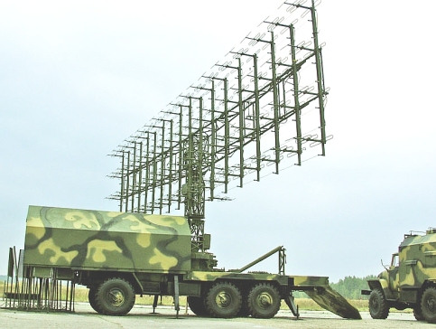 型号 NNIIRT 1L13 Nebo SV _ 箱式弹簧 VHF 探测雷达