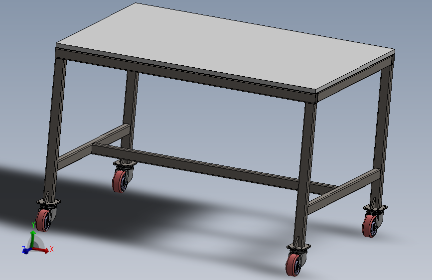 02 工作台, workshop table, 工作台