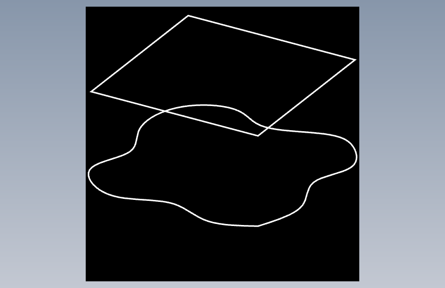 AUTOCAD3D 表格 主视图