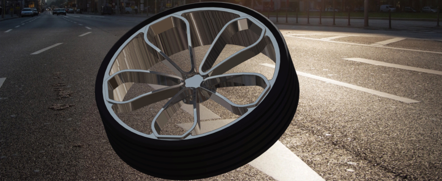 Catia V5中的合金轮毂