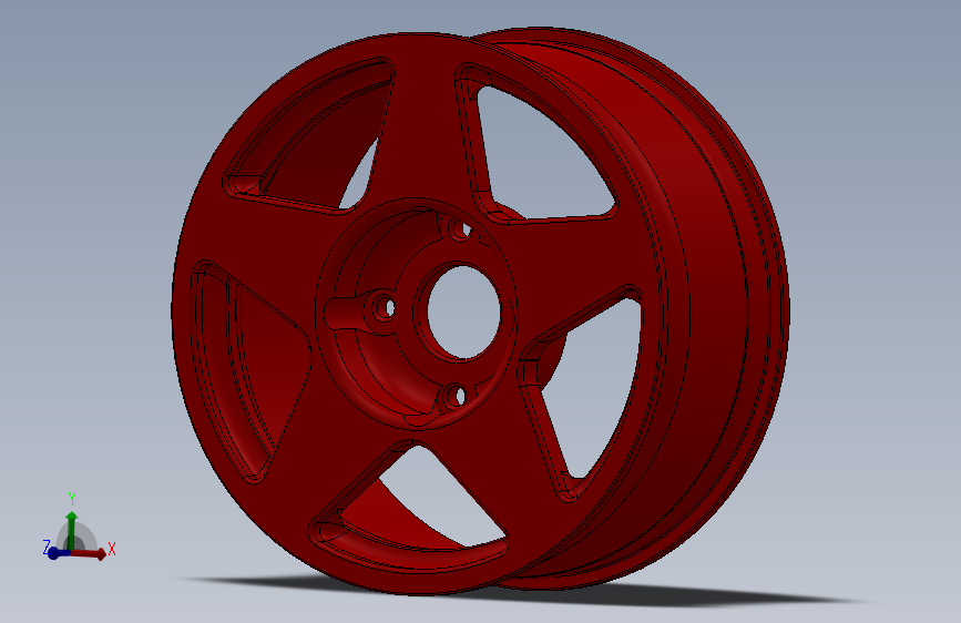 Compomotive 5辐合金轮毂