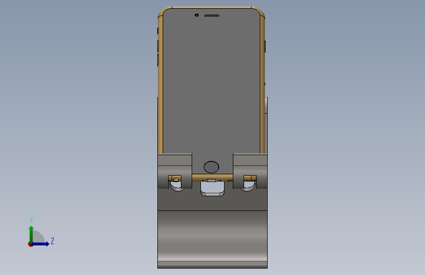 iPhone 6 Plus支架附带教程视频 左侧视图