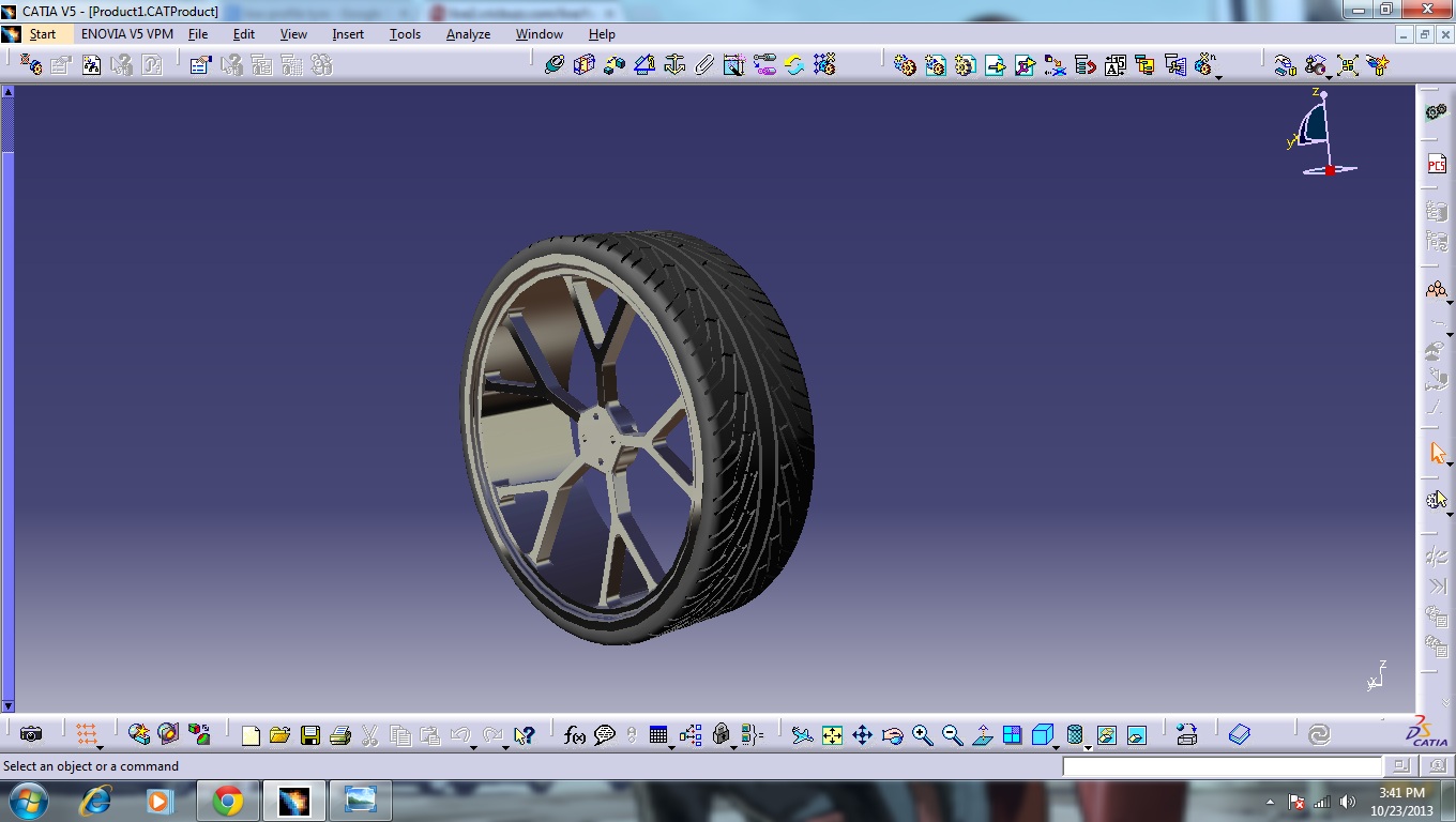 低调轮胎和合金