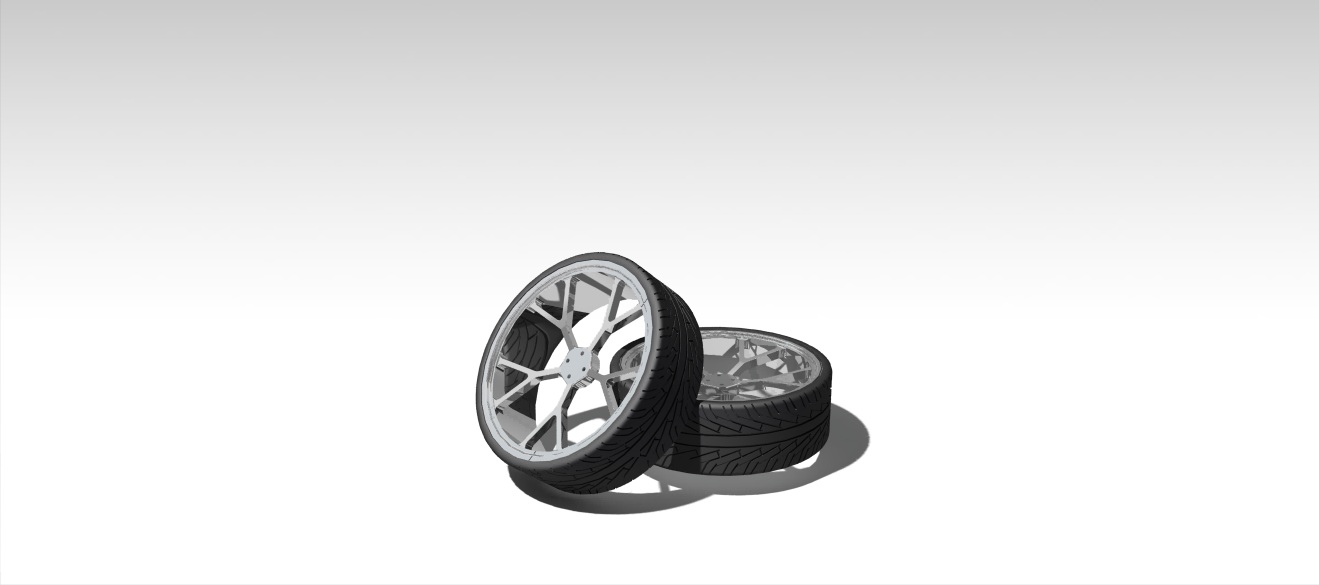 低调轮胎和合金