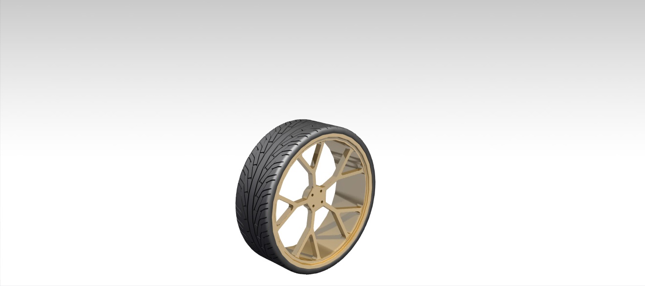 低调轮胎和合金