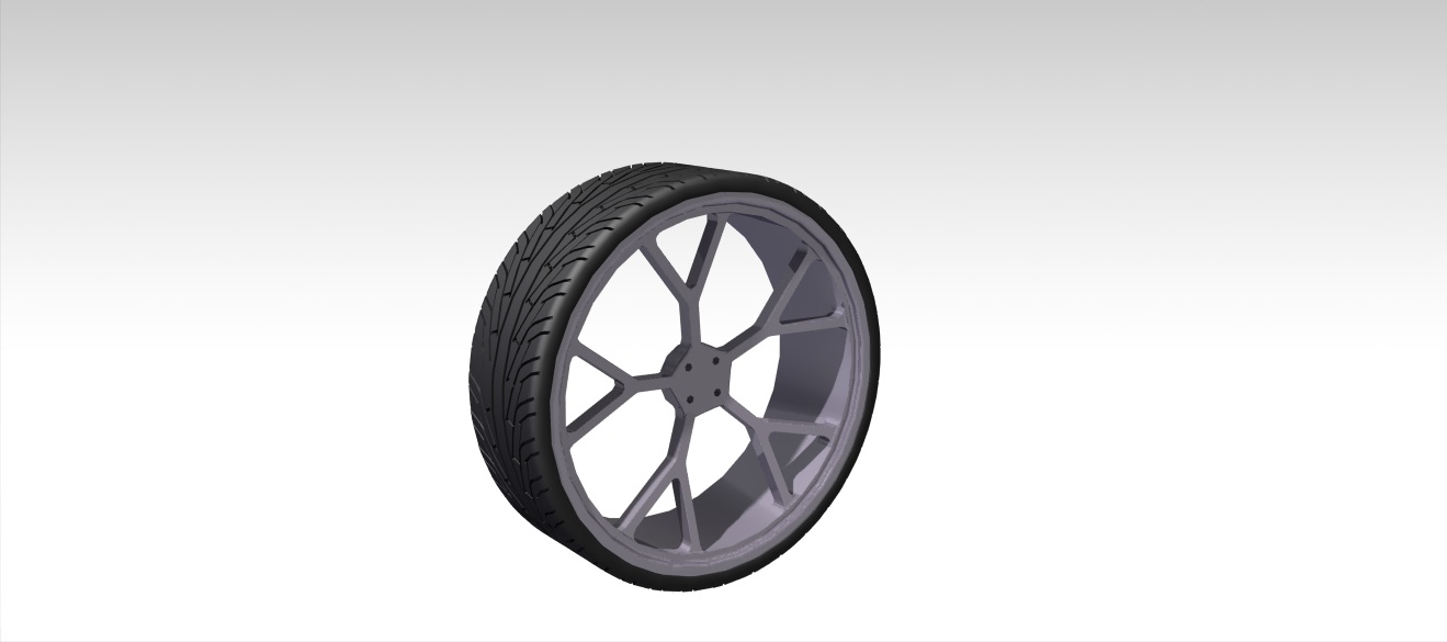 低调轮胎和合金