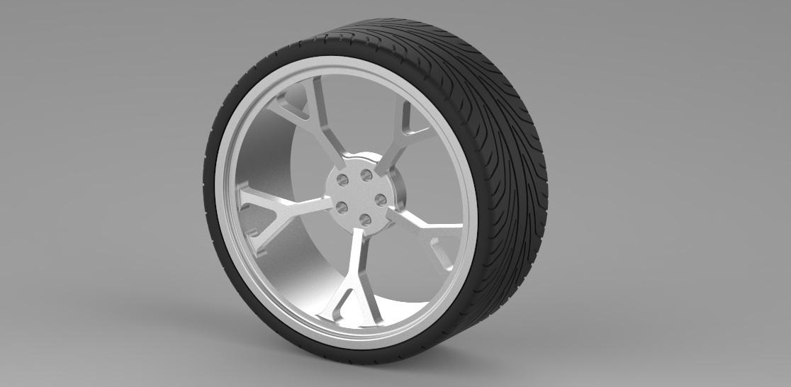 低调轮胎和合金