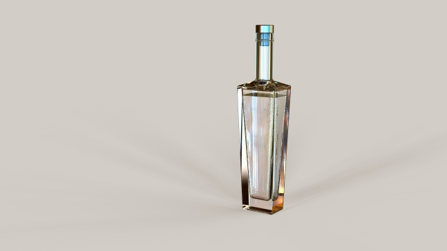 酒精瓶。