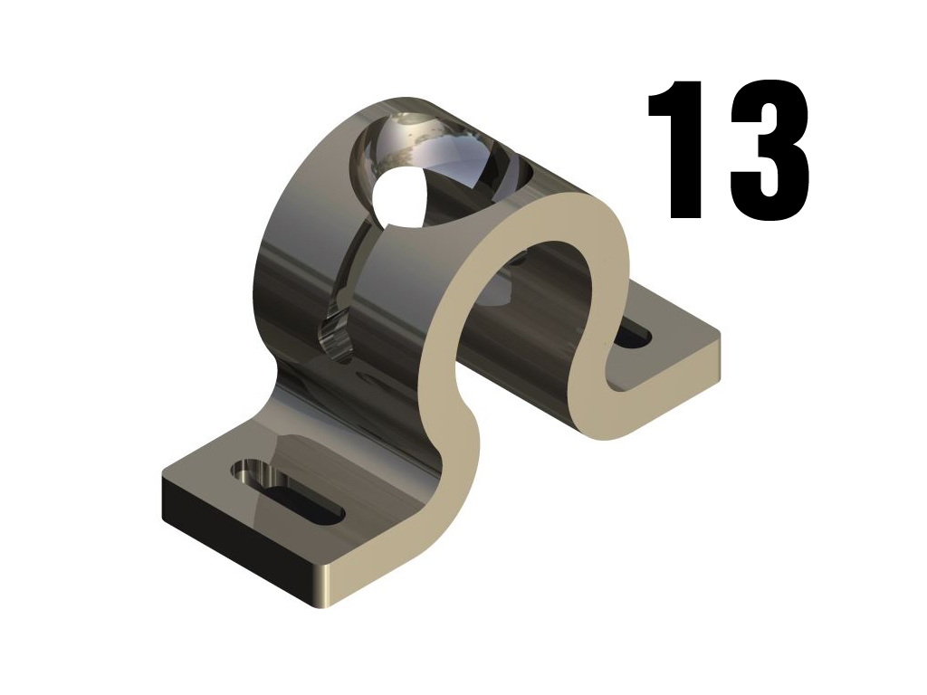 零件 011...020 - 100个CAD零件专辑