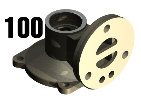零件 091...100 - 100个CAD零件专辑