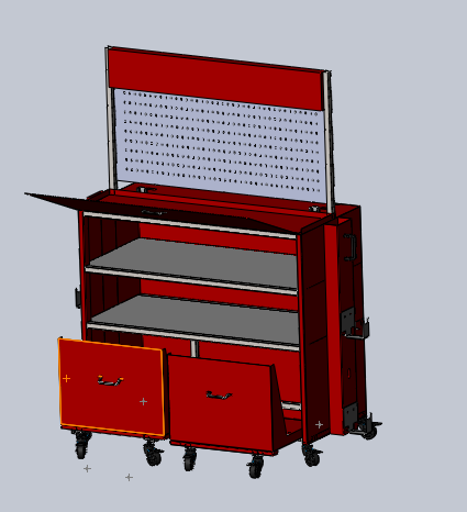 一种钣金工具箱1195046