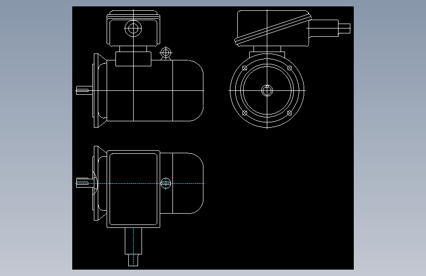 YB100L1-4-B5-2.2KW标准电机