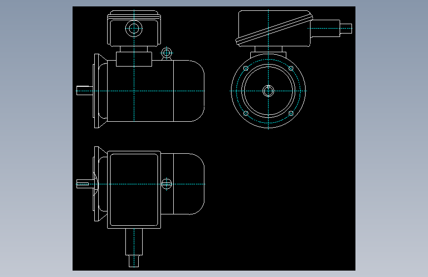 YB100L2-4-3kW-B5-4P标准电机