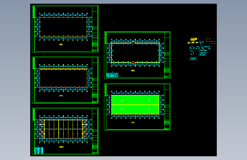 福建公司钢结构工程CAD