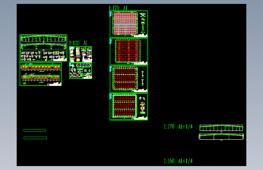 湖南恒安纸业钢结构工程CAD
