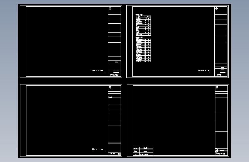 建筑规划-图框CAD