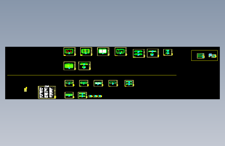 坤峰公司钢结构工程CAD