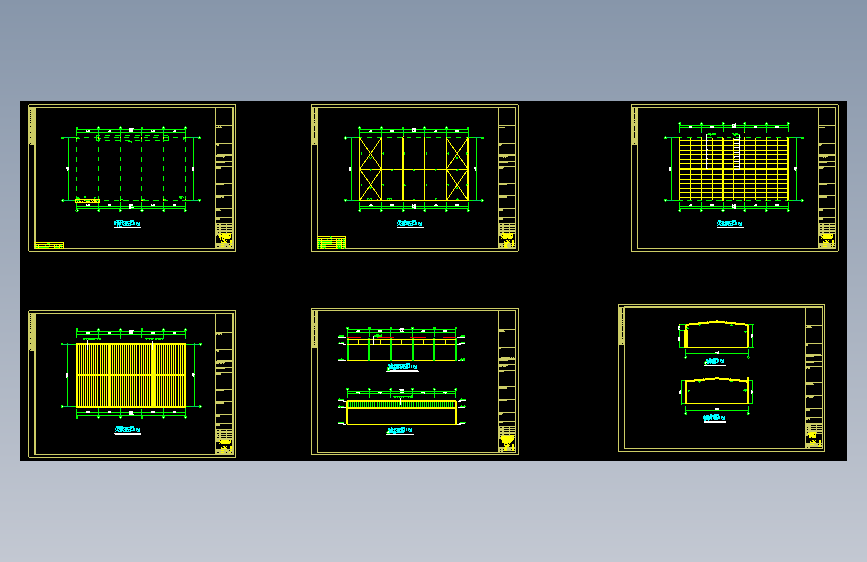 力丰扩建钢结构厂房CAD