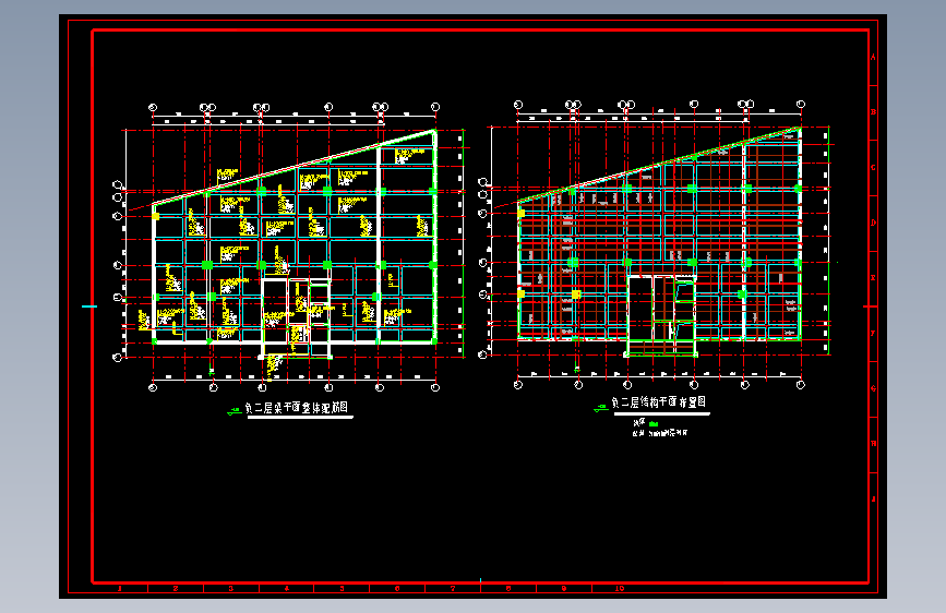 某大厦结施图工程CAD