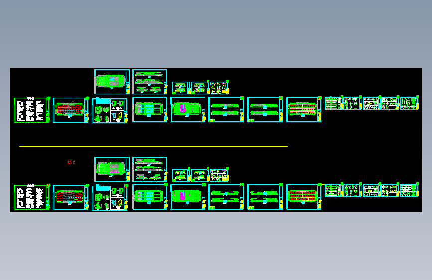 某公司63×180厂房工程CAD