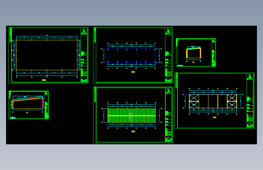 某公司彩钢工程CAD
