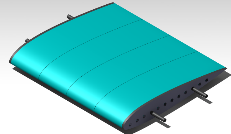 用于制作遥控飞机机翼的Naca翼型